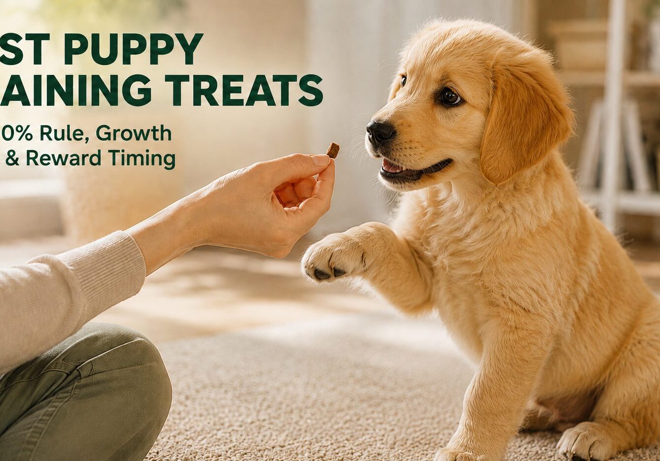 Best Puppy Training Treats: 10% Rule and Reward Timing